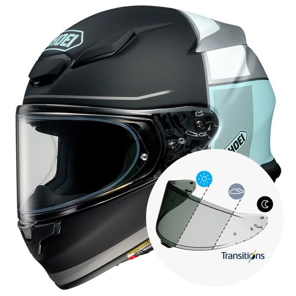 Casque Integral Shoei NXR2 Yonder TC-2 + Ecran Photochromique