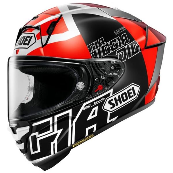 Casque Integral Shoei X-SPR Pro Diggia 2 TC1 Casque Integral Shoei X-SPR Pro Diggia 2 TC1