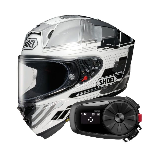 Casque Integral Shoei X-SPR Pro Proxy TC-6 + Kit Bluetooth 5S Solo