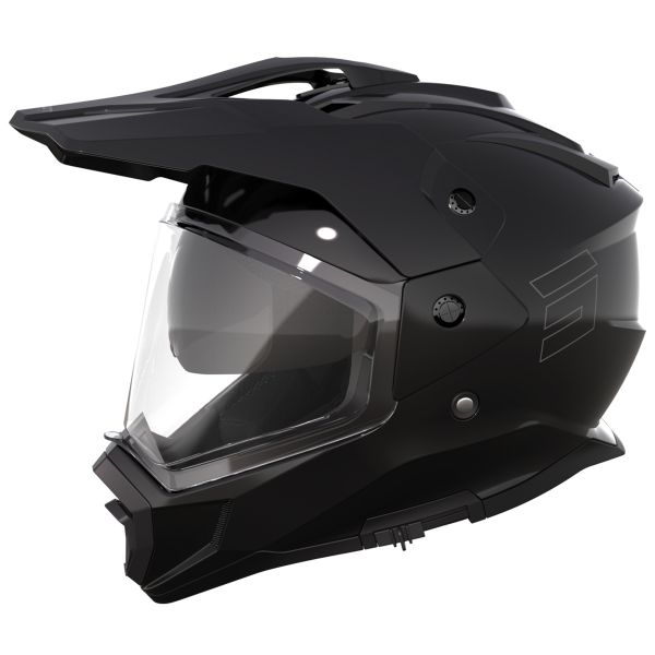 Casque Integral SHOT Trek Solid Black Glossy