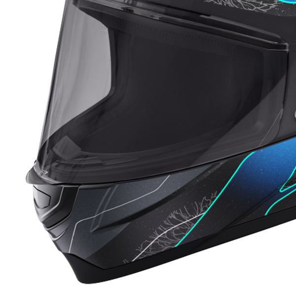 Stormer Strike Blossom Blue Turquoise Matt