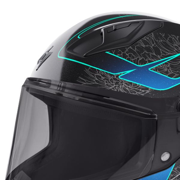 Stormer Strike Blossom Blue Turquoise Matt