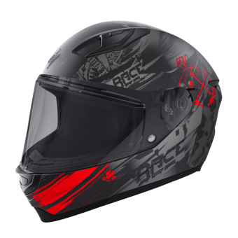 Casque Integral Stormer Strike Race Red Matt