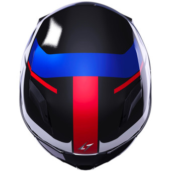 Stormer Wise Runner Blue Red White Pearly + Kit Bluetooth 5S Solo