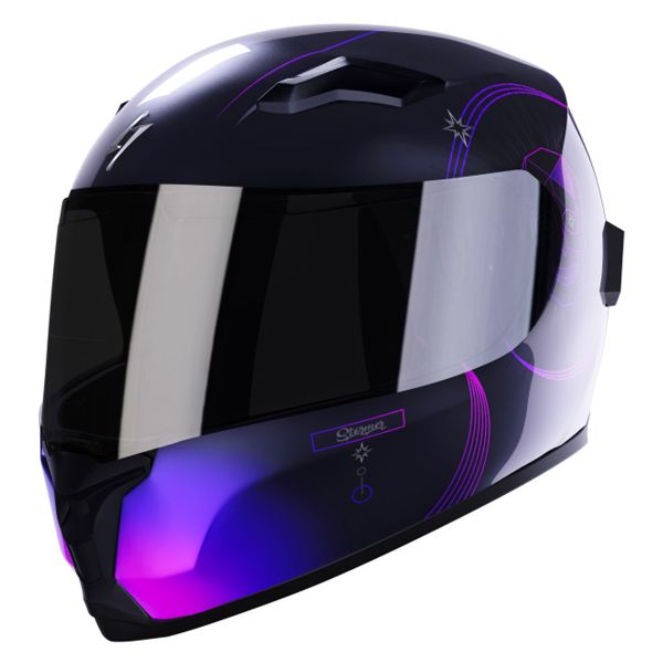Casque Integral Stormer Wise Skull Pearly