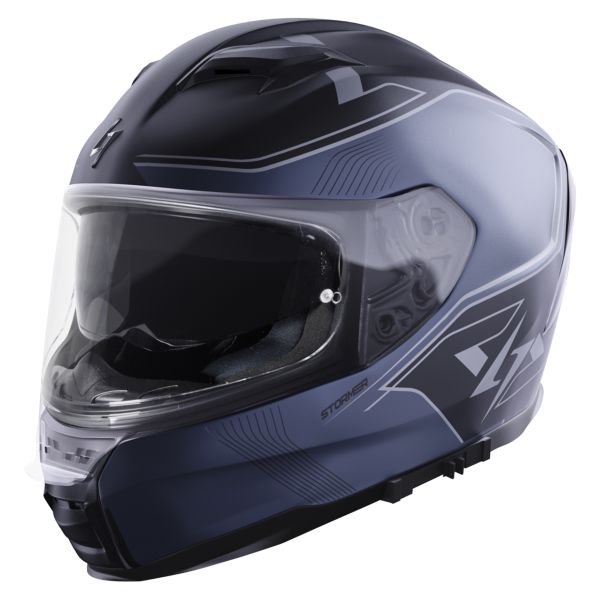Casque Integral Stormer ZS 1001 Taken Grey Silver Matt