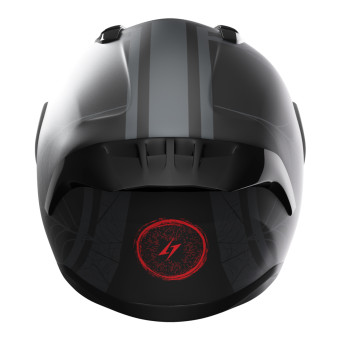 Stormer ZS-601 Redback Black Grey Matt