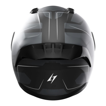 Stormer ZS-601 Star Black Grey White Matt
