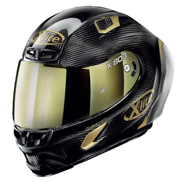 Casque Integral X-lite X-803 RS Carbon Golden Edition Gold 33