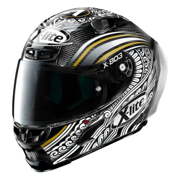 Casque Integral X-lite X-803 RS Carbon Replica A.Canet Test 61