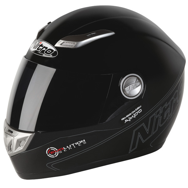 Casque Integral Nitro Aikido Uno Noir Mat (02)