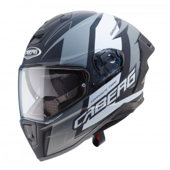Casque Integral Caberg Drift Evo Speedster Anthracite Noir Matt Blanc Casque Integral Caberg Drift Evo Speedster Anthracite Noir Matt Blanc