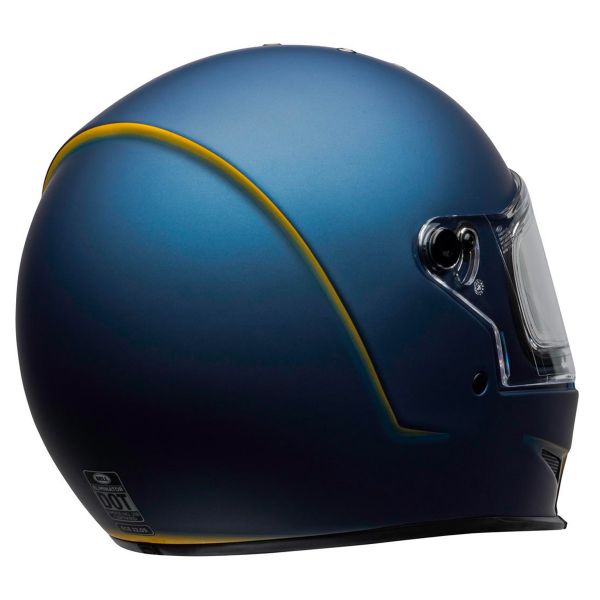 Bell Eliminator Vanish Matte Blue Yellow