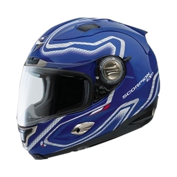 Casque Integral Scorpion EXO 1000 Apollo Bleu