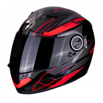 Casque Integral Scorpion Exo 490 Nova Noir Rouge Casque Integral Scorpion Exo 490 Nova Noir Rouge