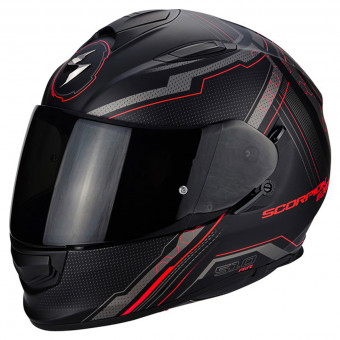 Casque Integral Scorpion Exo 510 Air Sync Matte Black Neon Red Casque Integral Scorpion Exo 510 Air Sync Matte Black Neon Red