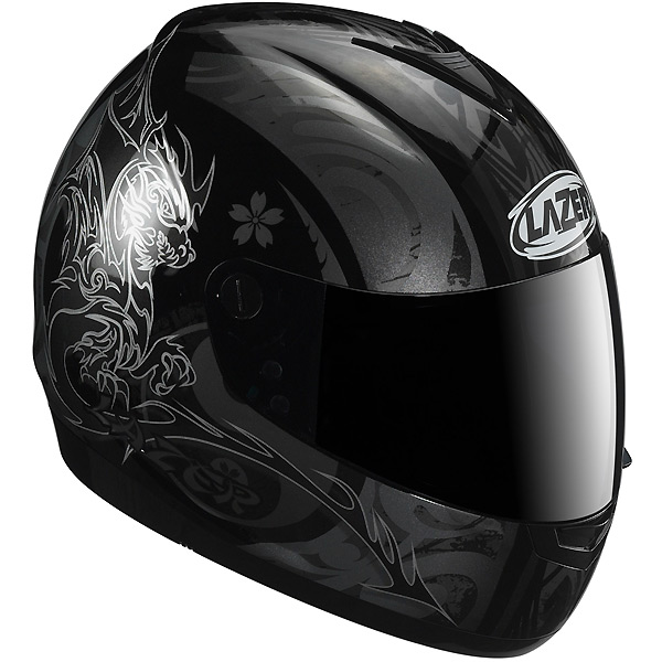 Casque Integral Lazer Vertigo Aikido Noir Gris