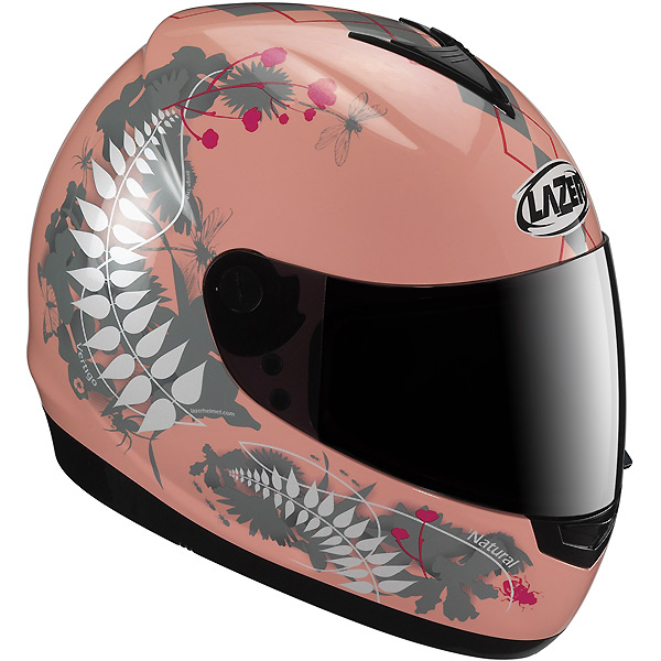 Casque Integral Lazer Vertigo Natural Rose Gris