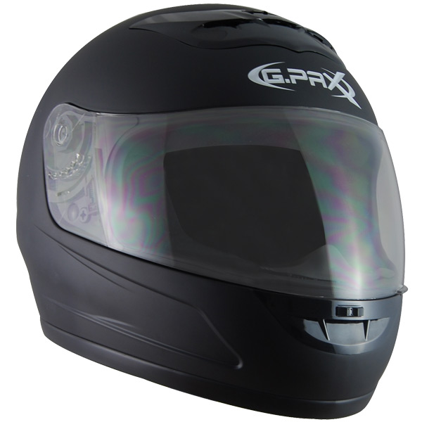Casque Integral GPAX Regular noir mat