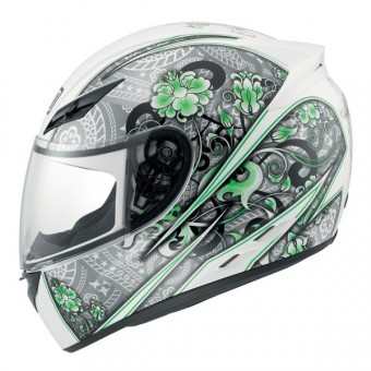 Casque Integral AGV K3 Multi Crew White Silver Lime