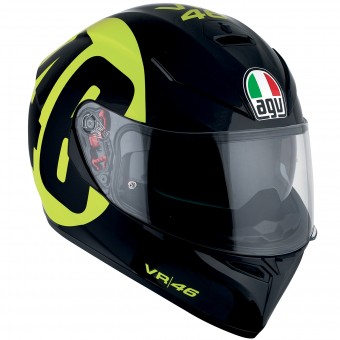 Casque Integral AGV K3 SV Top Bollo 46 Black Yellow Casque Integral AGV K3 SV Top Bollo 46 Black Yellow