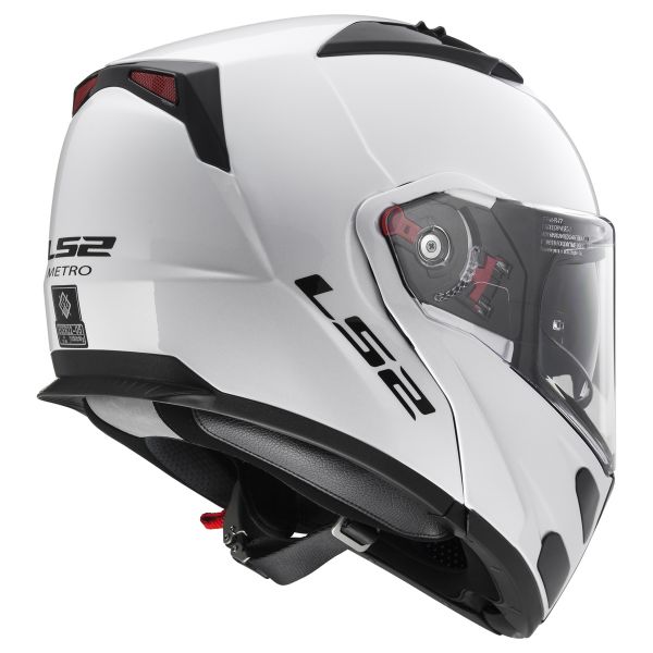 LS2 Metro Evo Solid White FF324