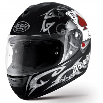 Casque Integral Premier Monza J8Pitt Black Matt