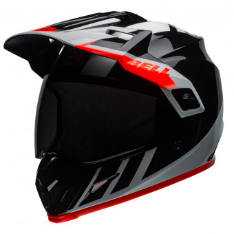 Casque Cross Bell MX-9 Adventure Mips Dash Black White Orange Casque Cross Bell MX-9 Adventure Mips Dash Black White Orange