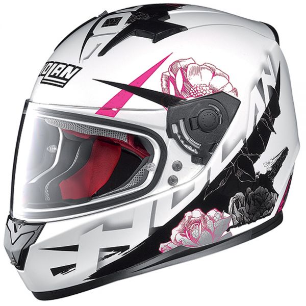 Casque Integral Nolan N64 Stylet White 54 Casque Integral Nolan N64 Stylet White 54