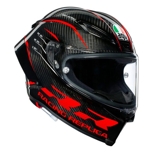 Casque Integral AGV Pista GP RR Performance Carbon Red
