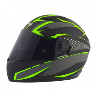 Casque Integral Stormer Pusher Xenon Vert Mat Casque Integral Stormer Pusher Xenon Vert Mat