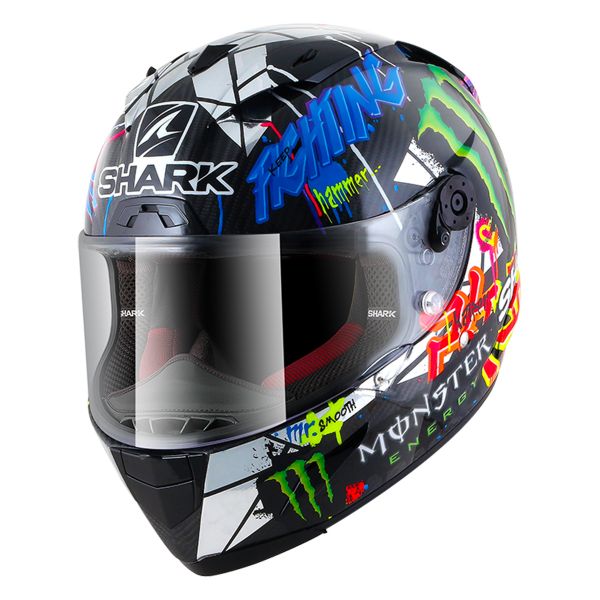 Casque Integral Shark Race-R Pro Carbon Replica Lorenzo Catalunya GP DUG