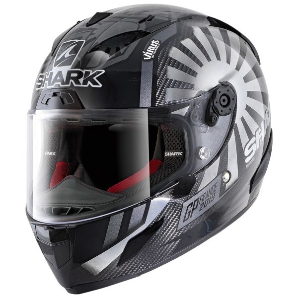 Casque Integral Shark Race-R Pro Carbon Replica Zarco GP France 2019 DUA