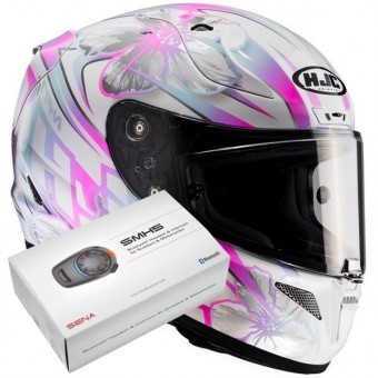 HJC RPHA 11 Candra MC8 + Kit Bluetooth Sena SMH5