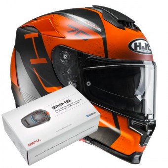 Casque Integral HJC RPHA 70 Vias MC7SF + Kit Bluetooth Sena SMH5 Casque Integral HJC RPHA 70 Vias MC7SF + Kit Bluetooth Sena SMH5