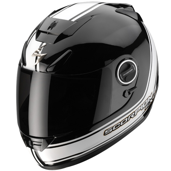 Casque Integral Scorpion EXO 750 Air Vintage Noir