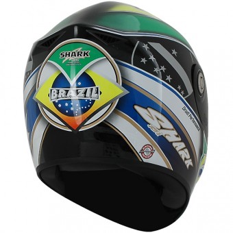  	Casque Integral Shark - Dos