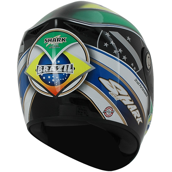  	Casque Integral Shark - Dos