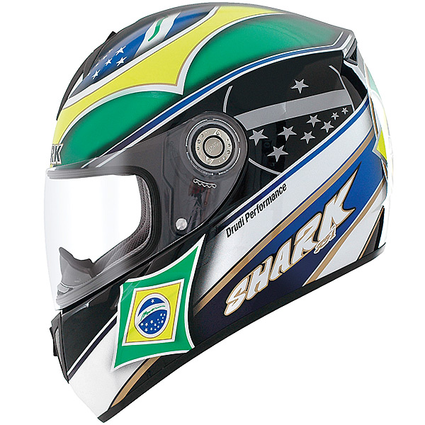 Casque Integral Shark RSI Brazil KGY