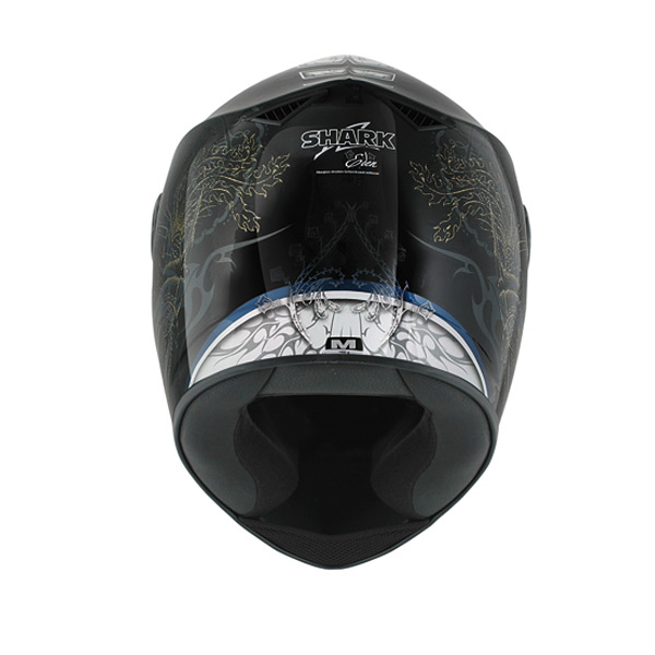 Casque integral Shark - Dos