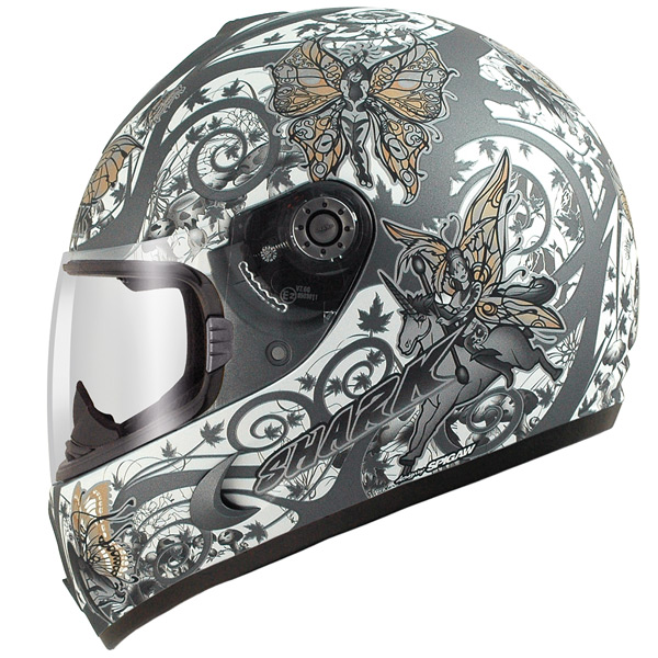 Casque Integral Shark S800 Fantasy Mat SWQ