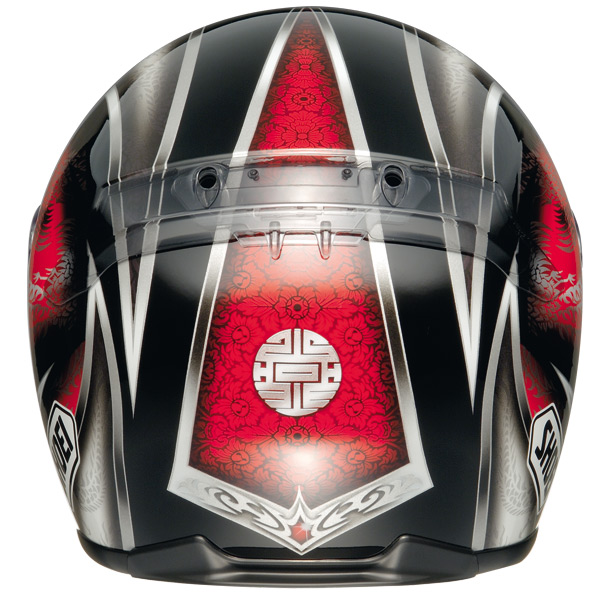 Casque integral Shoei - Dos