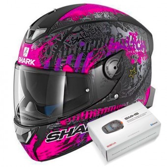 Casque Integral Shark Skwal 2 Replica Switch Riders 2 Mat KVV + Kit Bluetooth Sena SMH5 Casque Integral Shark Skwal 2 Replica Switch Riders 2 Mat KVV + Kit Bluetooth Sena SMH5