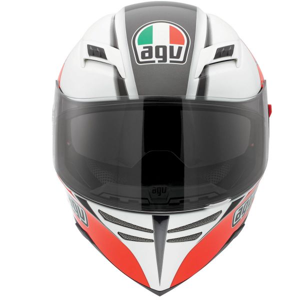 AGV Skyline Block Blanc Rouge