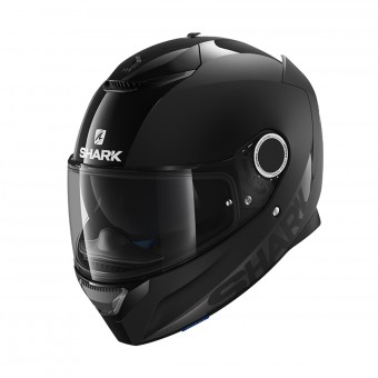 Casque Integral Shark Spartan 1.2 Blank BLK Casque Integral Shark Spartan 1.2 Blank BLK