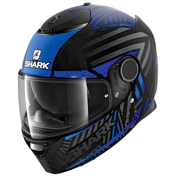 Casque Integral Shark Spartan 1.2 Kobrak Mat KBB
