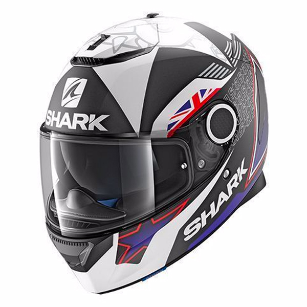 Casque Integral Shark Spartan Replica Redding 2017 Mat KWA Casque Integral Shark Spartan Replica Redding 2017 Mat KWA