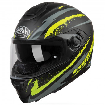 Casque Integral Airoh ST 301 Logo Jaune Mat Casque Integral Airoh ST 301 Logo Jaune Mat