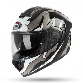 Casque Integral Airoh ST 501 Bionic Chrome Blanc Casque Integral Airoh ST 501 Bionic Chrome Blanc