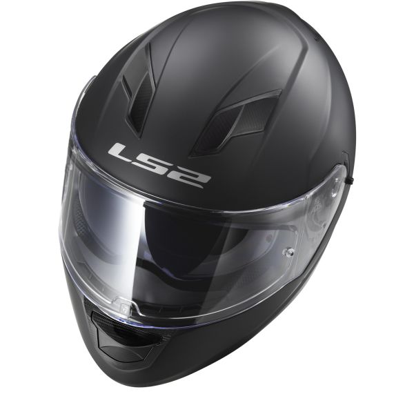 LS2 Stream Evo Solid Matt Black FF320